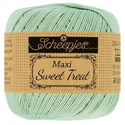 Image of Scheepjes Maxi Sweet Treat 402 Silver Green Yarn 10x25g