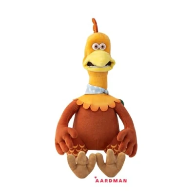 Image of Aurora, 61552, Chicken Run Rocky 14In, Soft Toy, Multicolour