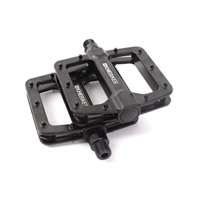 Image of KHE MVP BMX Pedals Aluminium Sealed Bearings Black 9/16 Inch CrMo Axle Pins Only 440 g