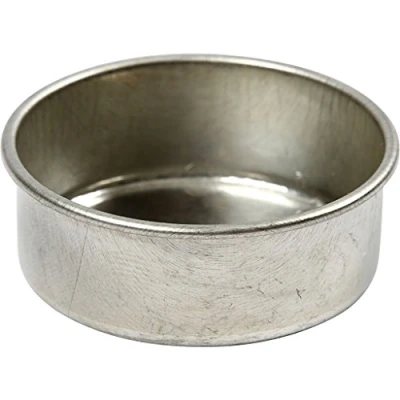 Image of Creativ 58019 Candle Holder, D: 44 mm, tealight, 12 pcs Stainless Steel