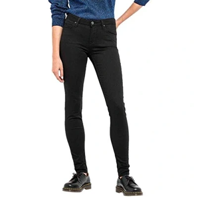 Image of Lee Scarlett Jeans Skinny Fit, Women&#039;s, Size: 31x33, Black rinse