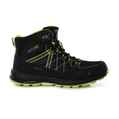 Image of Regatta Mens Samaris Lite Black/LimPun EU39/UK6