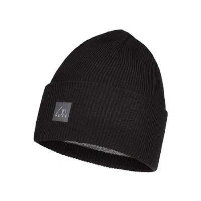 Image of 1 Pack Crossknit BUFF Hat Black One Size