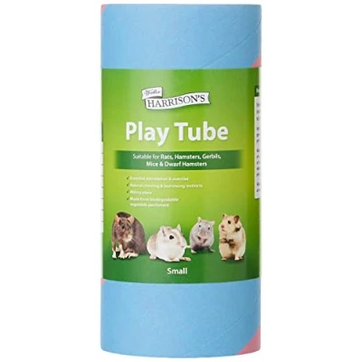 Image of Walter Harrison&#039;s Small Animal Portable Play Tube, Hideaway Exercise Pet Tunnel For Rats, Hamsters, Gerbils, Mice, Dwarf Hamsters 6.2cm