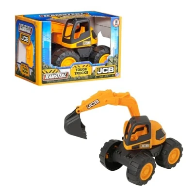 Image of Teamsterz JCB 7 Inch Excavator Construction Play Vehicles Indoor, Outdoor And Sandpit Vehicle Toys Kids&#039; Figures &amp; Trucks 18M+