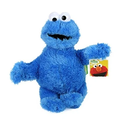 Image of Sesame Street plush figure Ernie Bert Cookie Monster Elmo 22 cm (crumbs 21 cm)