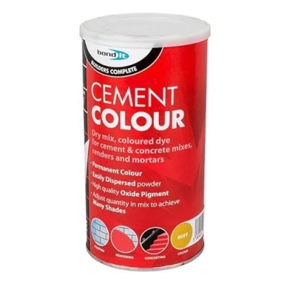 Image of ARA CHOICE Bond It Powdered Cement Colour Mortar Pointing Concrete Colouring Pigment Dye 1Kg Mortar, Brick, Pointing, Render and Toner (Buff)