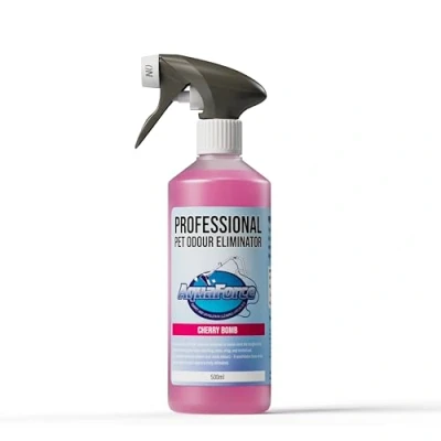 Image of Pet Odour Eliminator Spray, Strong Enzyme Bacteria Eating Deodoriser &amp; Dog Urine Neutraliser Remover Smells from Carpet, Upholstery