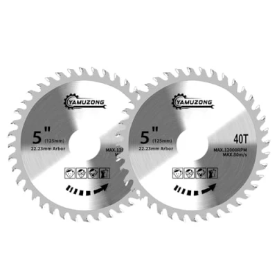 Image of 5&quot; angle grinder Circular Saw blade 40 Teeth Woodworking Saws Carbide for 125mm wood cutting