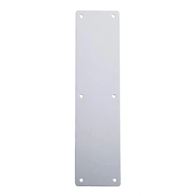 Image of Finger Plate 300mm x 75mm Satin Aluminium