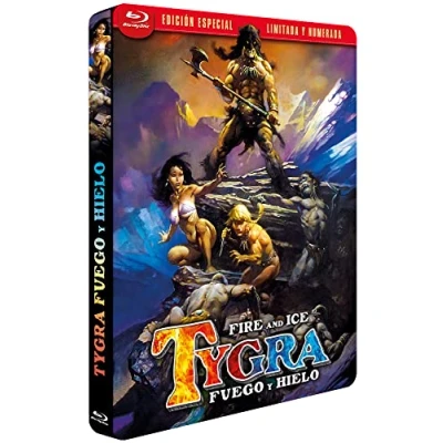 Image of Tygra, Hielo y Fuego BLU RAY Edición Especial Metálica Numerada Limitada 1983 Fire and Ice [Blu ray]