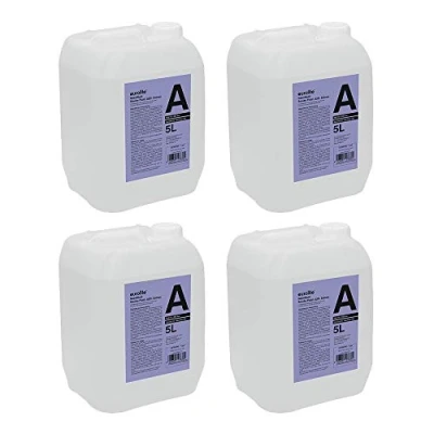 Image of 4x Eurolite Smoke Fluid 5L Heavy Dense Fog Juice Liquid 5 Litres Machine Disco