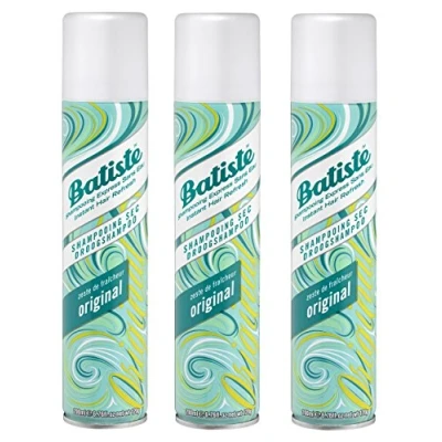 Image of Batiste dry shampoo original 200 ml set of 3