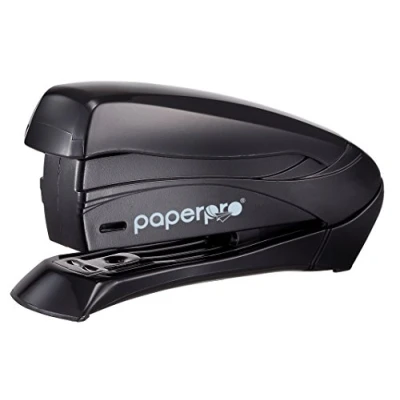 Image of PaperPro 1495 inSPIRE 15 Compact Stapler, Sheets, Half Strip, Black