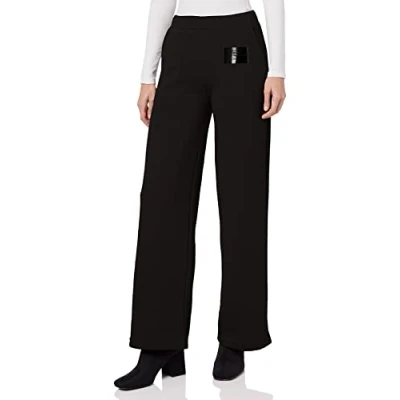 Image of KENDALL &amp; KYLIE Women&#039;s K&amp;K W Classic Straight Sweapants KKW3711704 Sweatpants, Black, L