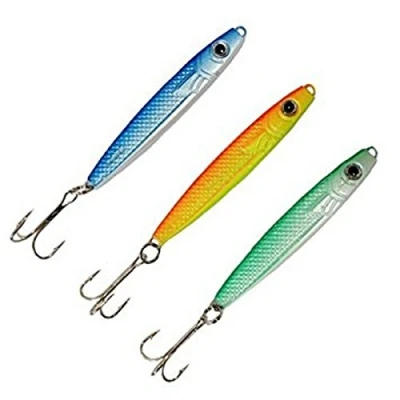 Image of Abu Garcia Kystsilda Fishing Lures for Anglers Ultra Sharp Hooks, Durable Freshwater &amp; Saltwater Fishing, Topwater Jigging Lure, Assorted, 40g