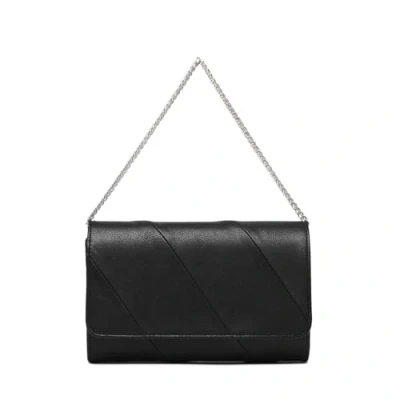 Image of Miss Lulu Women&#039;s Wedding Clutch for Prom, Travel Shoulder Crossbody Bag Elegant Evening Handbag Party, Lady Summer Gift Purse (Black)