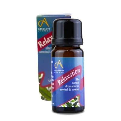 Image of Absolute Aromas Essential Oil Blend 10ml Pure Natural, Undiluted for Aromatherapy and Diffusers (Relaxation)