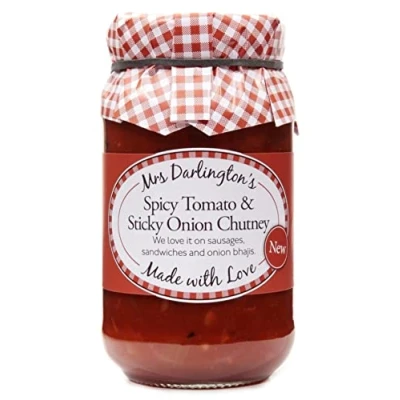 Image of Mrs Darlington&#039;s Spicy Tomato &amp; Sticky Onion Chutney 312g