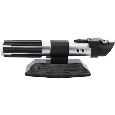 Image of Star Wars Lightsaber Wall Light Officially Licensed Uplighter, Featuring Red Light, Sith and Jedi Tribute Collectible Lighting Decoration, Gift for Lucas Film Fans, Battery Powered Paladone