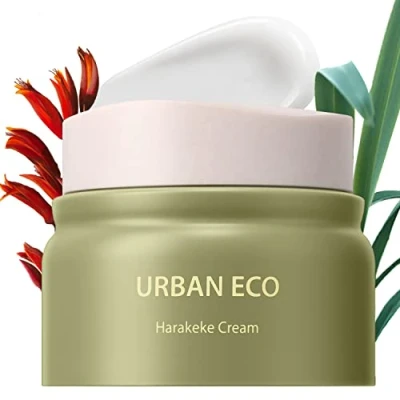 Image of [the SAEM] Urban Eco Harakeke Cream 60ml Quick Hydration Soft Melting Texture Facial Cream, Intensive Moosturizing Natural Skin Care