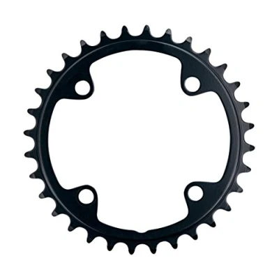 Image of FSA Unisex Adult Pro 2x11 Road Chainring Black, 120 x 46T (36T)