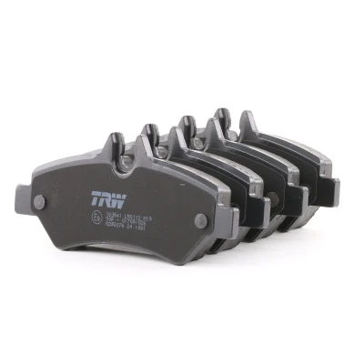 Image of 0044206920, A0044206920 brake pad set TRW GDB2076 incl. wear warning contact with caliper screws accessories