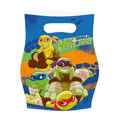 Image of Amscan International 9901318 Half Shell Heroes Loot Bag