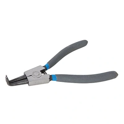 Image of Silverline Bent External Circlip Pliers 180mm