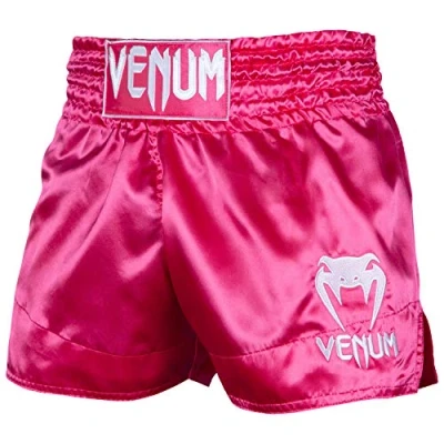 Image of Venum Classic MUAY THAI Shorts Sports shorts, Men&#039;s, Size: XXL, Pink/white