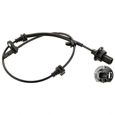 Image of 57455T7A003 ABS Sensor FEBI BILSTEIN 107629 Front Axle Left 610mm