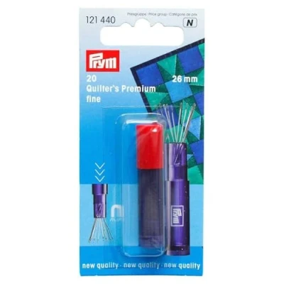 Image of Prym Quilting Sewing Needles, Metal, Silver, 26mm