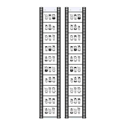 Image of trendfinding 2 Photo Pockets Holder Film Strips Landscape Format 10 x 15 cm for Photos Each