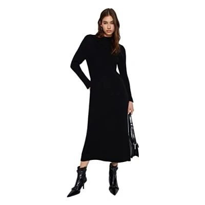 Image of Trendyol Dress Black Shift,Black,S
