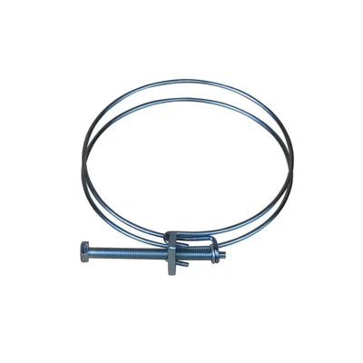 Image of Charnwood Double Wire Screw Clamp for 100mm Dia Dust Extraction Hose