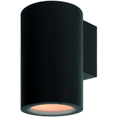 Image of Volantis Modern Wall Spotlight Outdoor 1xE27 IP54 Black