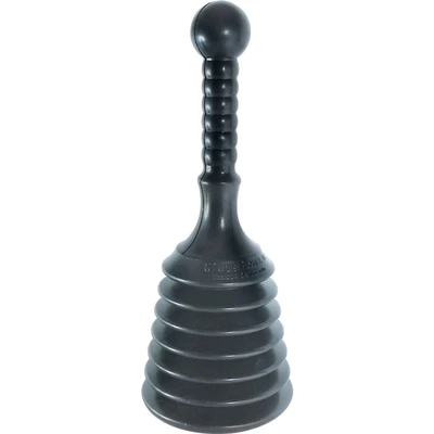 Image of Monument 1460Y One Piece Handy Plunger Black 100mm (4in) MON1460