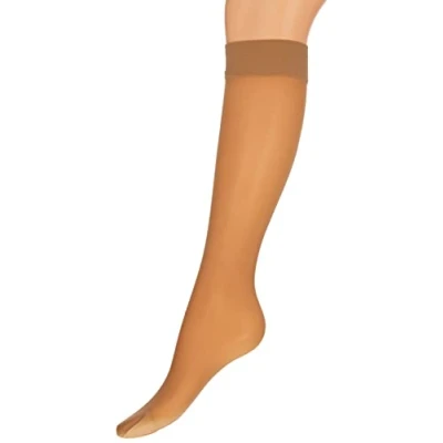 Image of Nur Die Women&#039;s Knee fit in Shape Hosiery, Almond, One Size