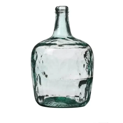 Image of Natural Living Vase Lady Jeanne 8L Recycled Glass Diameter 21 cm x Height 36.5