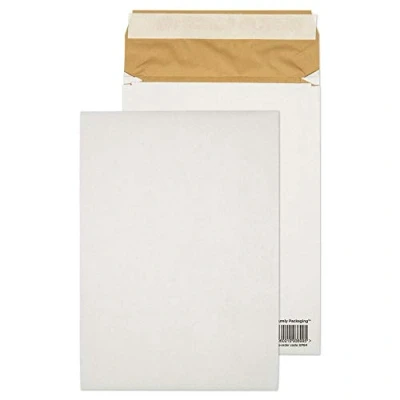 Image of Vita Blake B4 Eco Cushion White 140gsm Plastic Free Padded Expandable Envelopes (EPB4) Pack of 100, 350 x 250 50 mm