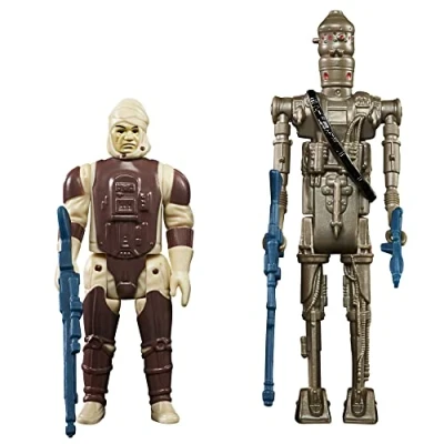 Image of Star Wars Retro Collection Bounty Hunters 2 Pack Dengar &amp; IG 88 Toys 9.5 CM Scale The Empire Strikes Back