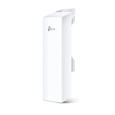 Image of TP Link 5GHz N300 Long Range Outdoor CPE for PtP and PtMP Transmission Point to Wireless Bridge 13dBi, 15km+ Passive PoE Powered w/Free Injector Pharos Control (CPE510) White