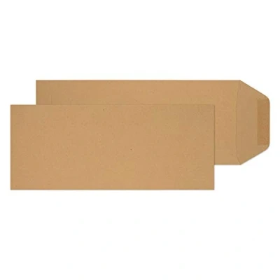 Image of Blake Purely Everyday Half C4 305 x 127 mm 120 gsm Pocket Gummed Envelopes (3101) Manilla Pack of 250