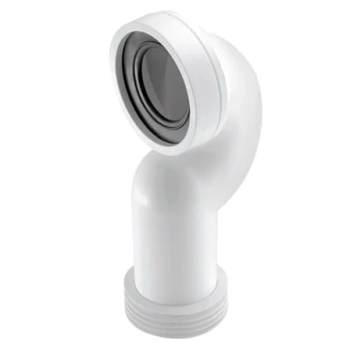 Image of McAlpine WC EXTA Straight Extension Piece 4&quot;/110mm, White