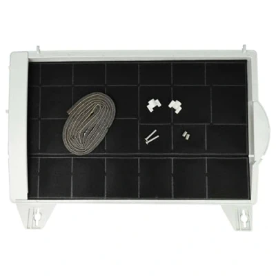 Image of vhbw 1x Activated Carbon Filter Replacement for Neff Z5110X3 Extractor Hood 45 x 32 4 cm
