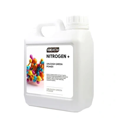 Image of UK Grow Premium Hydroponic and Soil Nutrients Maximize Plant Growth Yield (1Ltr, Nitrogen Plus)