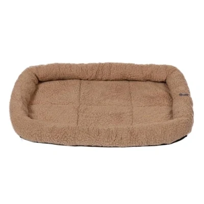 Image of Danish Design Essentials Mattress, Beige Medium 75x46cm Dog Bed and Crate &amp; Travel Mat, Mashine Washable