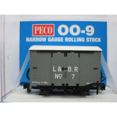 Image of PECO 00 9 BOX VAN (Lynton &amp; Barnstaple)