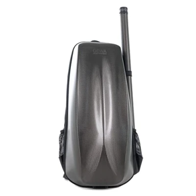 Image of GEWA Rucksack for violin case Space Bag Titanium 4/4 3/4 33 x 67 (with bow 79 ) 19 cm