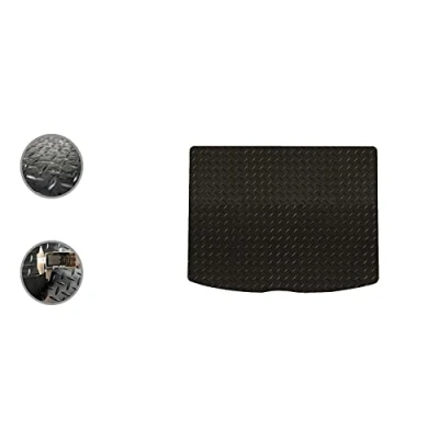Image of Car Mat Co Tailored Fit Black Heavy Duty Rubber Boot for Citroen Xsara Picasso (00 10)